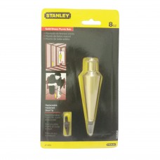 Stanley Solid Brass Plumb Bob